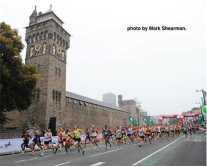 Cardiff Half start